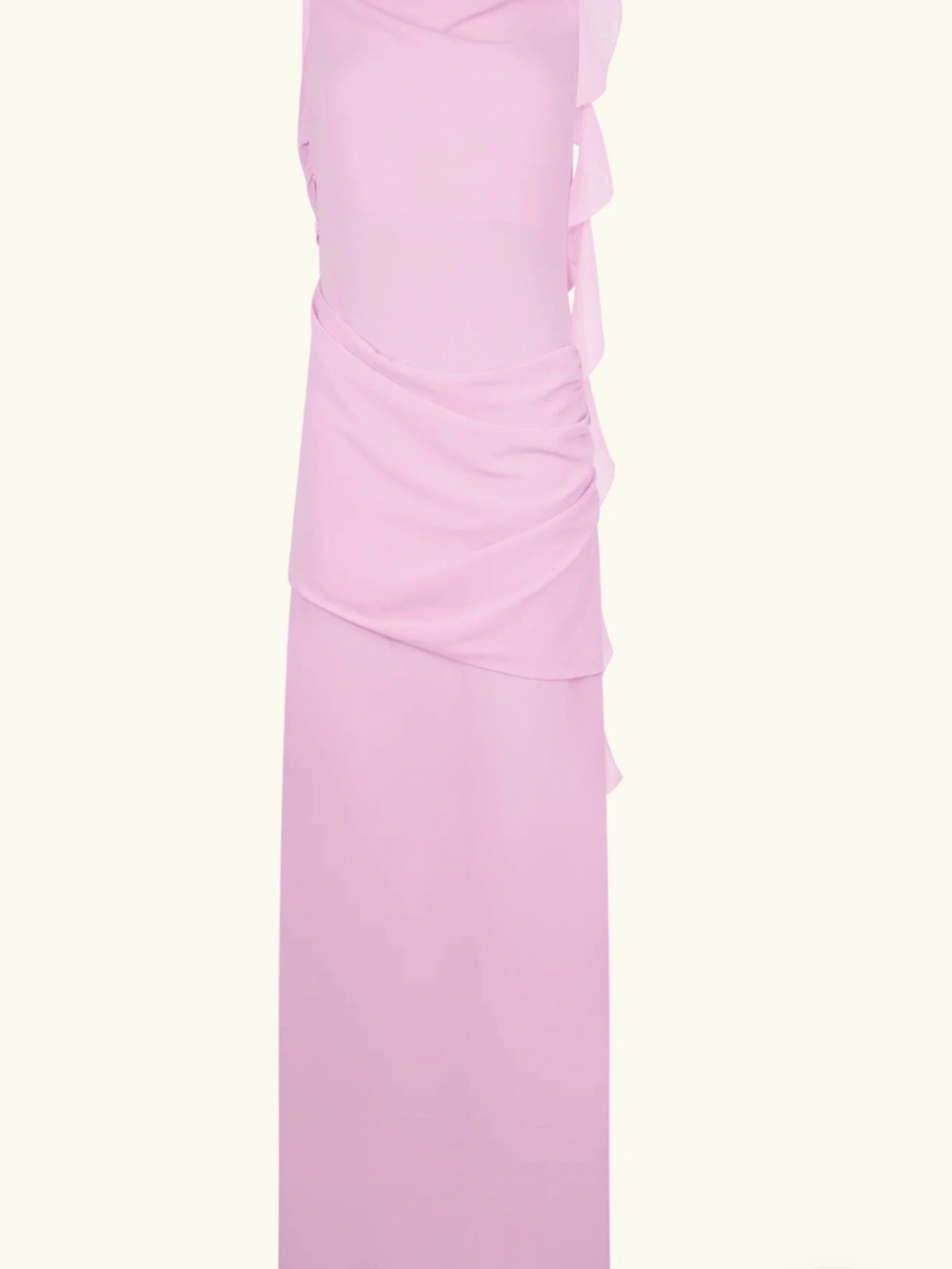 Meshki Daria Draped Chiffon Maxi Dress - Picture 3 of 3